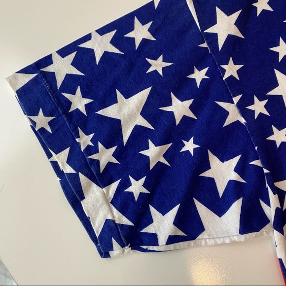 Vintage Olympics Shirt Mens Size Large USA Polo All Over Print America AOP - Picture 15 of 16